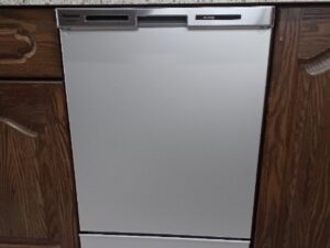 和歌山キッチン取付け隊　フロントオープン食洗機の工事　施工後